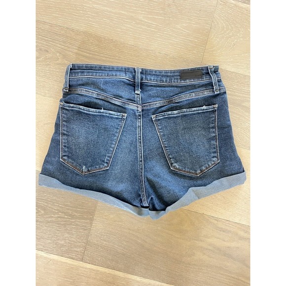 Abercrombie & Fitch Simone High Rise Jean Shorts Women's Size 28/6 - Picture 2 of 4